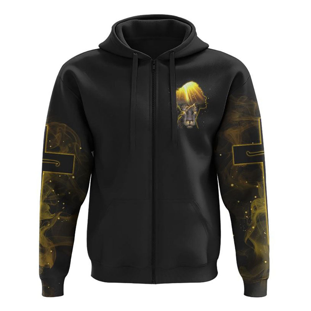 A Child Of God A Woman Of Faith Lion Girl All Over Print 3D Hoodie, Christian Hoodie, Christian Sweatshirt, Bible Verse Shirt