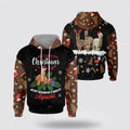 All I Want For Christmas Alpacas All Over Print 3D Hoodie For Men & Women, Christmas Hoodie Cute, Christmas Gift, Christmas Fashion