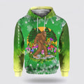 Bigfoot Hide And Seek Christmas All Over Print 3D Hoodie For Men & Women, Christmas Hoodie Cute, Christmas Gift, Christmas Fashion