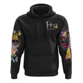 Faith Flowers Cross Butterfly Smoke All Over Print 3D Hoodie, Christian Hoodie, Christian Sweatshirt, Bible Verse Shirt