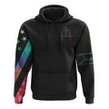 Faith One Nation Under God Tie Dye Flag All Over Print 3D Hoodie, Christian Hoodie, Christian Sweatshirt, Bible Verse Shirt