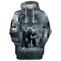 Faith Over Fear Hoodie Lion And Warriors Hoodies Men & Women, God 3D Printed Hoodie, Christian Apparel Hoodies