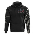 Faith Over Fear Jesus Crack Flag All Over Print 3D Hoodie, Christian Hoodie, Christian Sweatshirt, Bible Verse Shirt