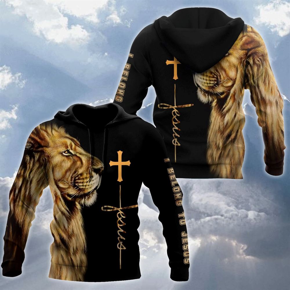 I Belong To Jesus God 3D Hoodie For Man And Women, Jesus Printed 3D Hoodie