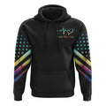 I Can Do All Things Through Christ Half Wings Colorful All Over Print 3D Hoodie, Christian Hoodie, Christian Sweatshirt, Bible Verse Shirt