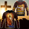 I Can Do All Things Through Christ Who Strengthens Me God 3D Hoodie For Man And Women, Jesus Printed 3D Hoodie