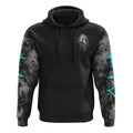 I Come From The Nation Under God Horse Flag Smoke All Over Print 3D Hoodie, Christian Hoodie, Christian Sweatshirt, Bible Verse Shirt