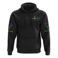 Jesus Faith Over Fear All Over Print 3D Hoodie, Christian Hoodie, Christian Sweatshirt, Bible Verse Shirt
