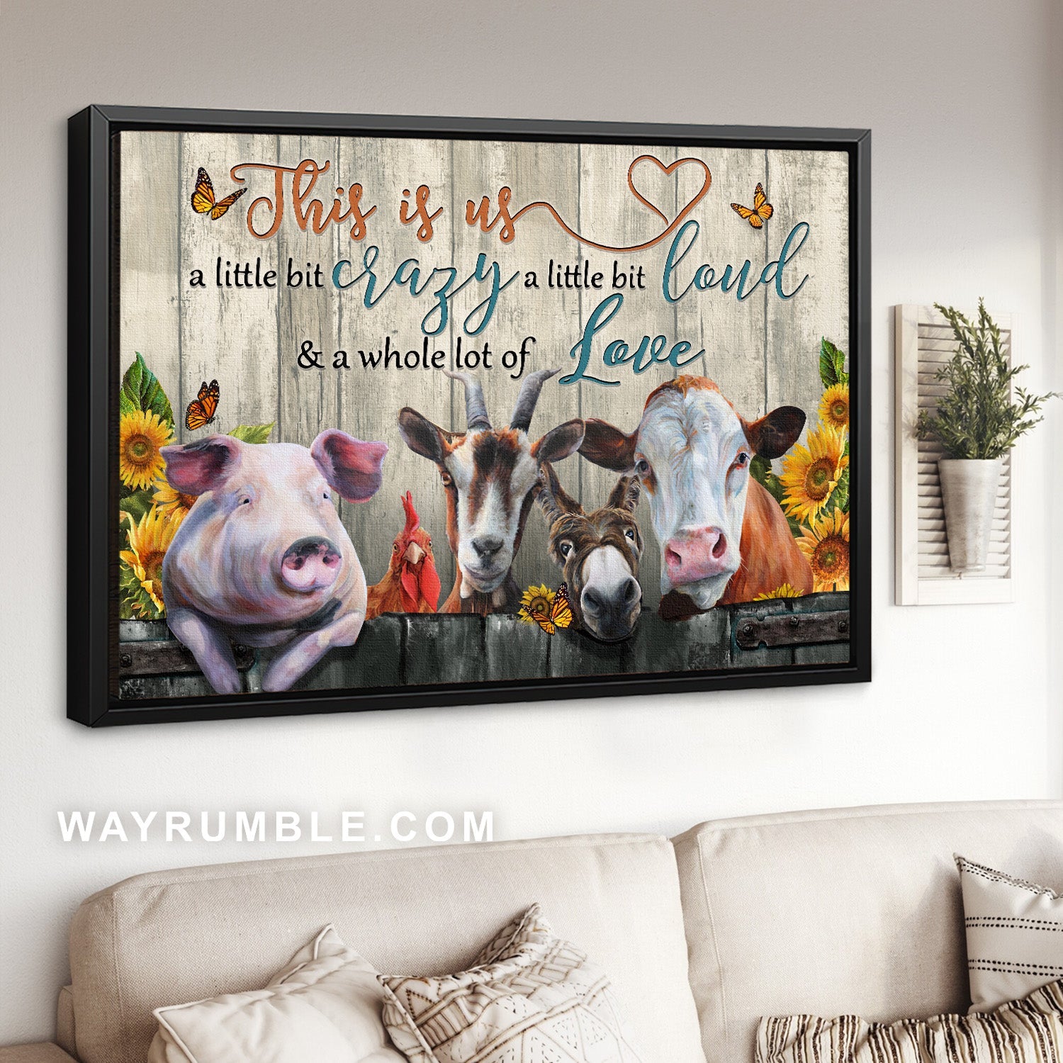 Animal artwork, Lovely painting, Sunflower garden, Monarch butterfly, This is us - Jesus Landscape Canvas Prints, Home Decor Wall Art
