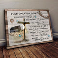 Old Barn Painting, Wooden Cross, Butterfly, I can only imagine - Jesus Landscape Canvas Prints, Wall Art