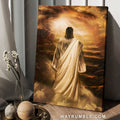 Jesus painting, Stairway to heaven, Walking with Jesus - Jesus Portrait Canvas Prints, Christian Wall Art