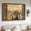 Old Barn Painting, Horse painting, Countryside landscape, I still believe in amazing grace - Jesus Landscape Canvas Prints, Christian Wall Art