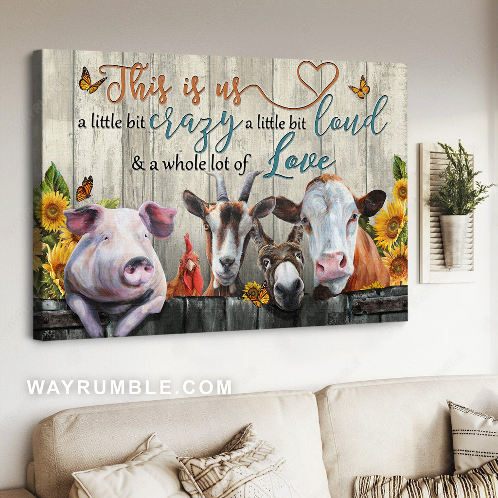 Animal artwork, Lovely painting, Sunflower garden, Monarch butterfly, This is us - Jesus Landscape Canvas Prints, Home Decor Wall Art