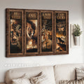 Jesus symbol, The life of Jesus, Stunning drawing, Be still and know that I am God - Jesus Landscape Canvas Prints, Home Decor Wall Art