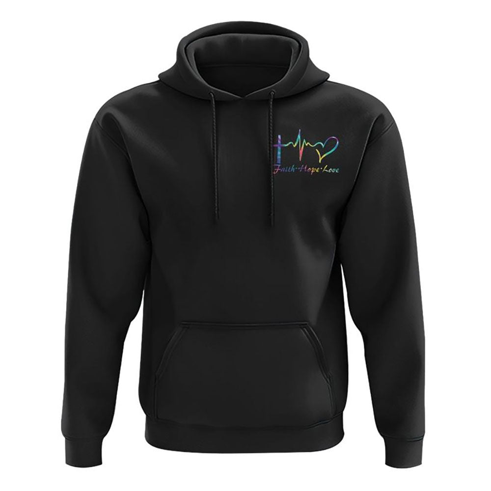 Let Your Roots Go Down Into Him All Over Print 3D Hoodie, Christian Hoodie, Christian Sweatshirt, Bible Verse Shirt