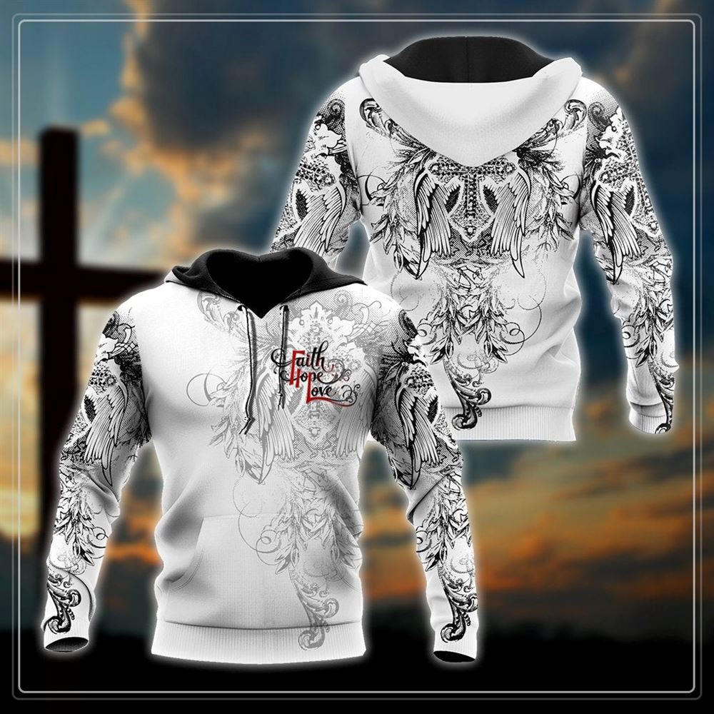 Lion Cross Jesus Is My Life My All My Everything God 3D Hoodie For Man And Women, Jesus Printed 3D Hoodie