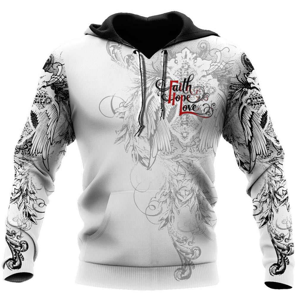 Lion Cross Jesus Is My Life My All My Everything God 3D Hoodie For Man And Women, Jesus Printed 3D Hoodie