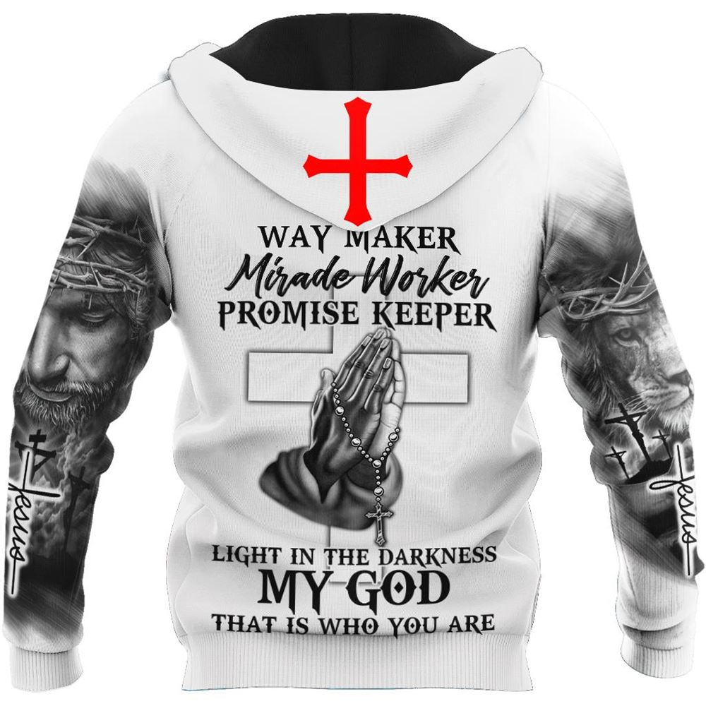 My God That Is Who You Are God 3D Hoodie For Man And Women, Jesus Printed 3D Hoodie