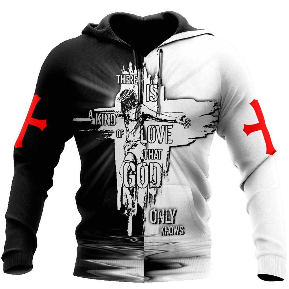 My God There is A Kind Of Love God 3D Hoodie For Man And Women, Jesus Printed 3D Hoodie