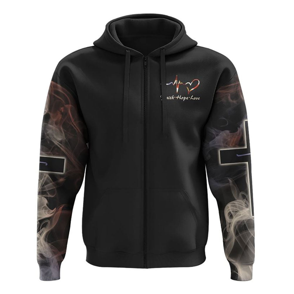 One Nation Under God Lion Light All Over Print 3D Hoodie, Christian Hoodie, Christian Sweatshirt, Bible Verse Shirt