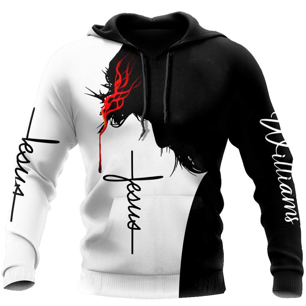 Personalized Jesus Welder I Can Do All Thing Through God 3D Hoodie For Man And Women, Jesus Printed 3D Hoodie