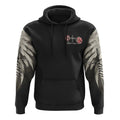 Pink Rose Cross Wings Vintage All Over Print 3D Hoodie, Christian Hoodie, Christian Sweatshirt, Bible Verse Shirt