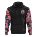 Red White And Blessed America Cross Independence Day All Over Print 3D Hoodie, Christian Hoodie, Christian Sweatshirt, Bible Verse Shirt