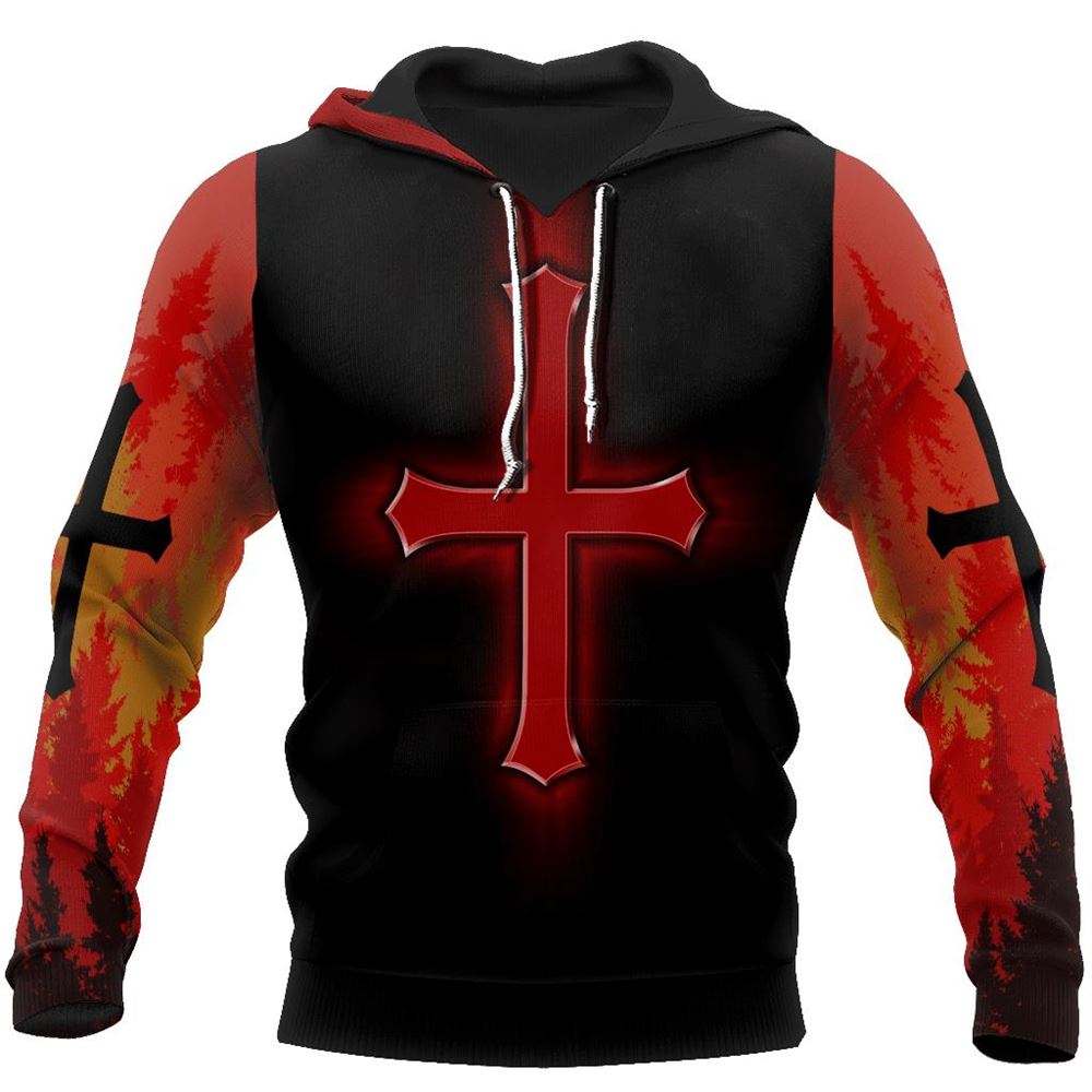 The Light Of God Surrounds Me Wherever I Am God Is God 3D Hoodie For Man And Women, Jesus Printed 3D Hoodie