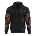 Walk By Faith Not By Sight Lion Cross All Over Print 3D Hoodie, Christian Hoodie, Christian Sweatshirt, Bible Verse Shirt