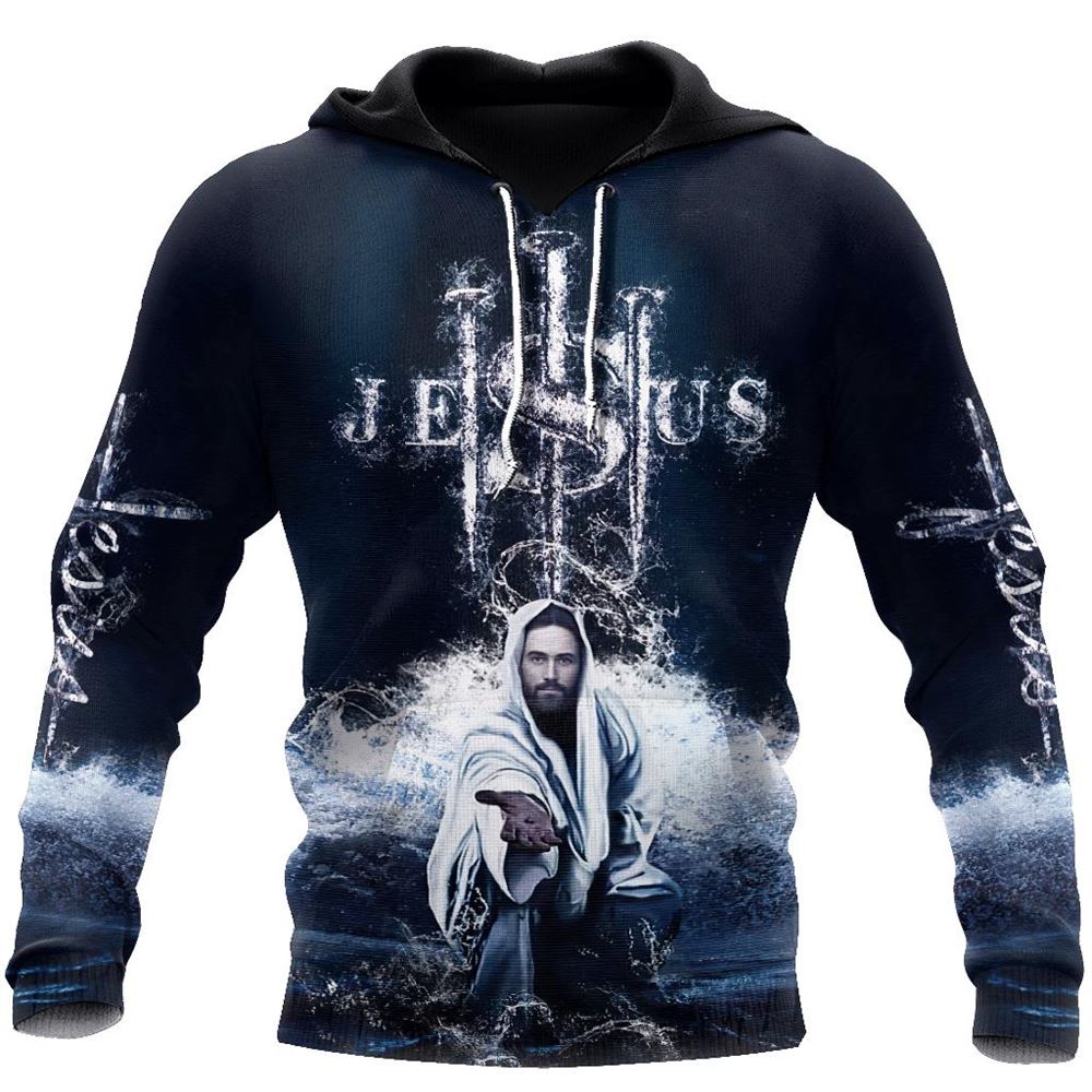 Way Maker Miracle Worker My God 3D Hoodie For Man And Women, Jesus Printed 3D Hoodie