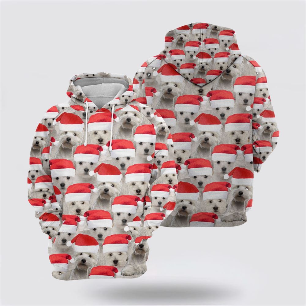 West Highland White Terrier Christmas Group All Over Print 3D Hoodie For Men & Women, Christmas Dog Hoodie, Christmas Hoodie Cute, Christmas Gift