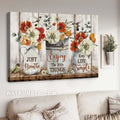 Hummingbird drawing, Colorful flower, Flower vase, Just breathe, Keep life simple - Jesus Landscape Canvas Prints, Home Decor Wall Art