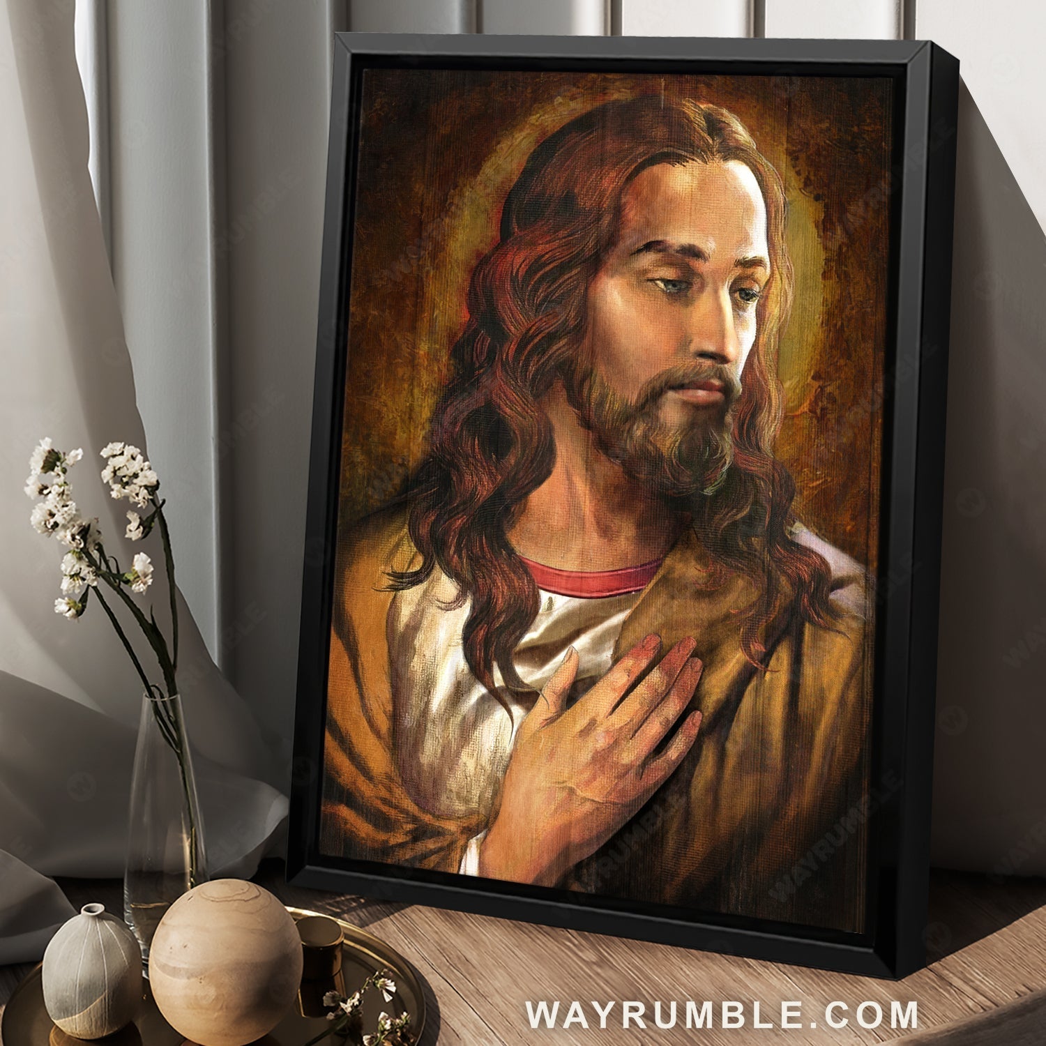 Christ the redeemer, Religious art, Jesus the Savior, Great Jesus painting - Jesus Portrait Canvas Prints, Christian Wall Art